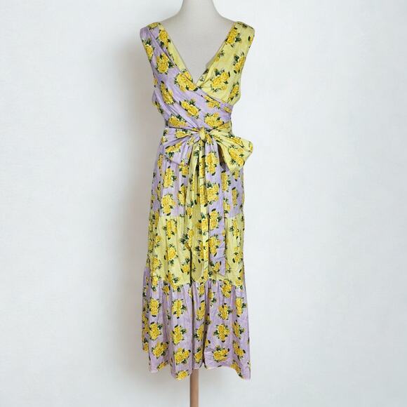 Rachel Antonoff Sandy Floral Print Dress - Picture 4 of 11